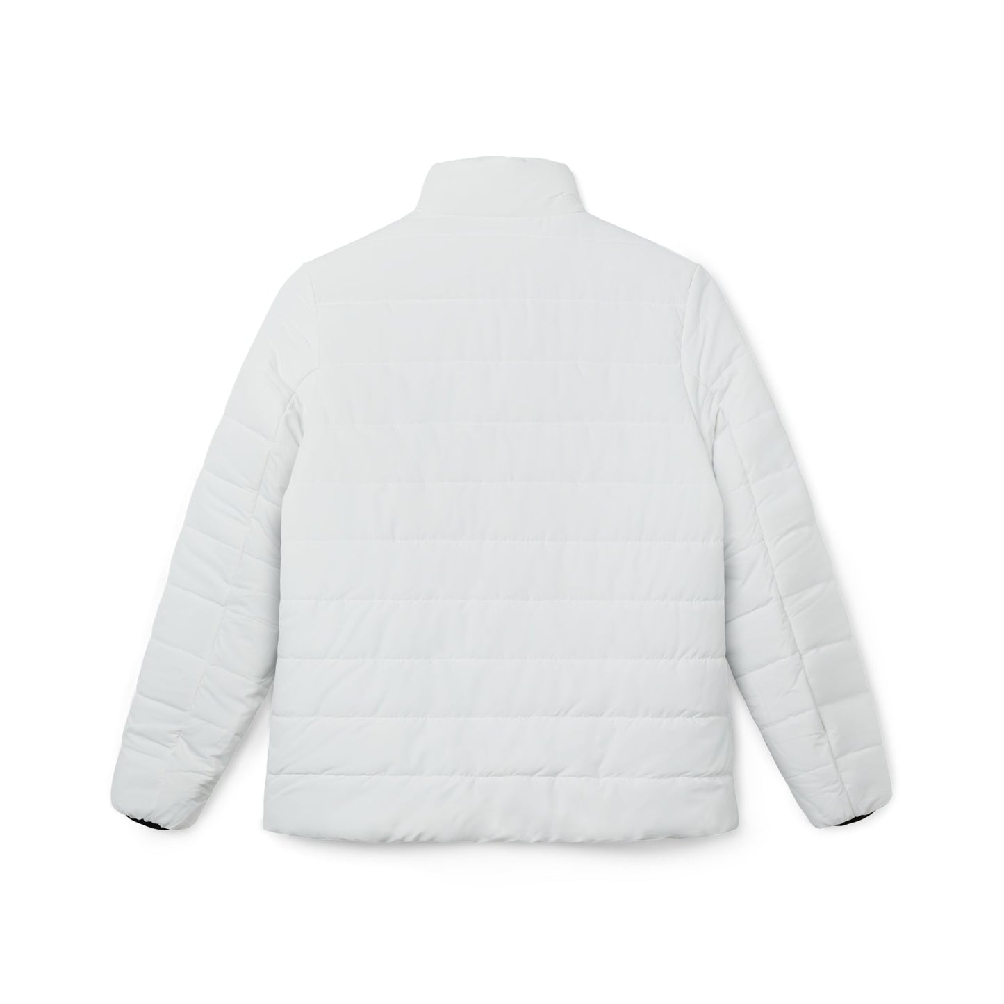 Women’s White Puffer Jacket - Love Everyday