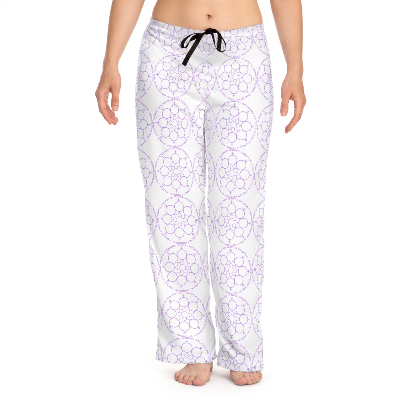 Women's Pajama Pants with Empowering Message