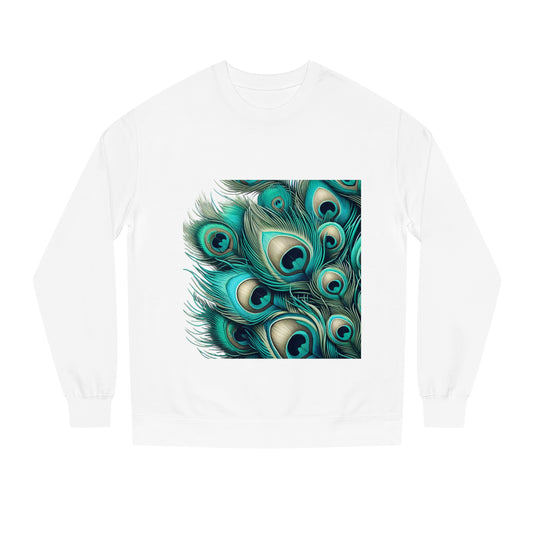 Unisex Crew Neck Sweatshirt - Peacock