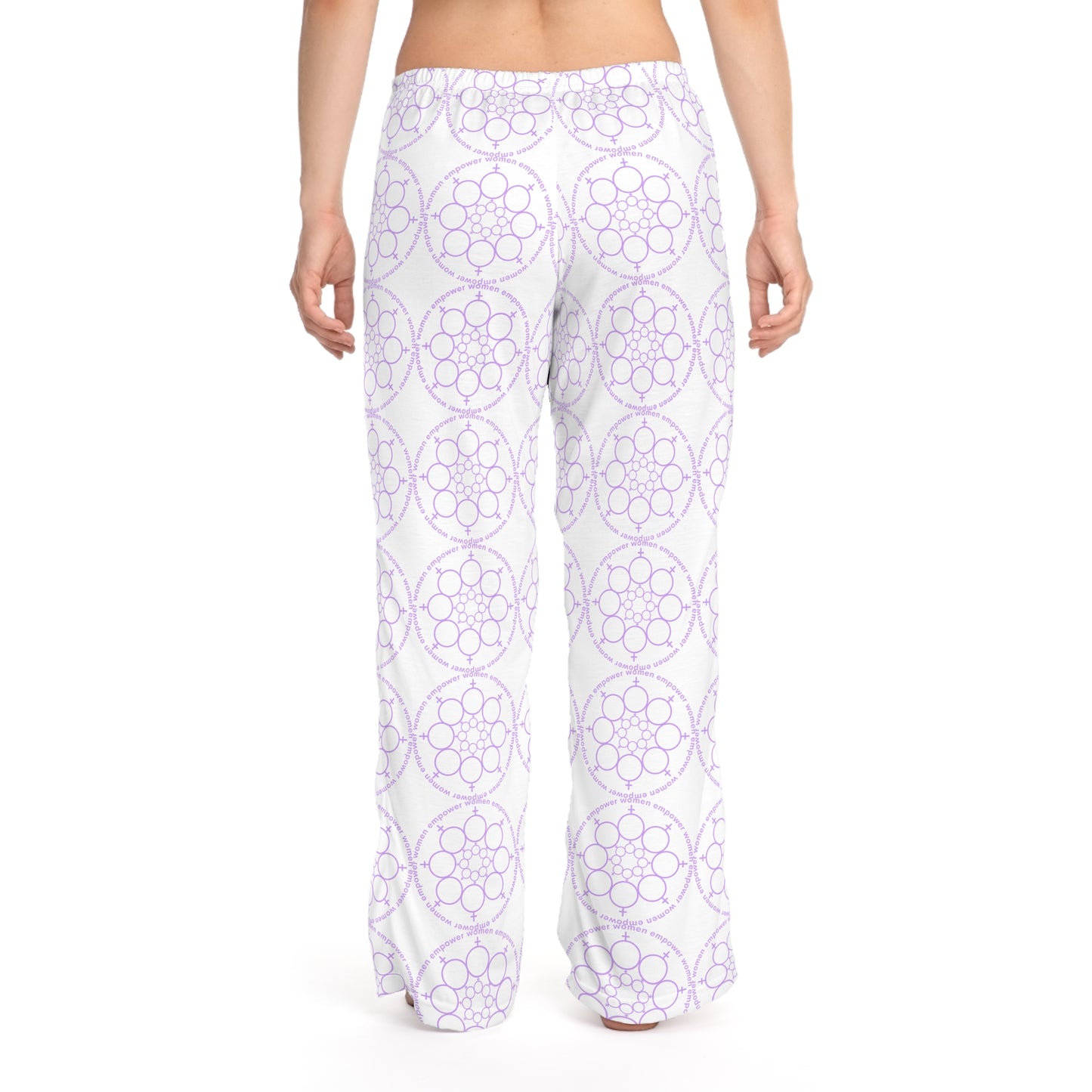 Women's Pajama Pants with Empowering Message