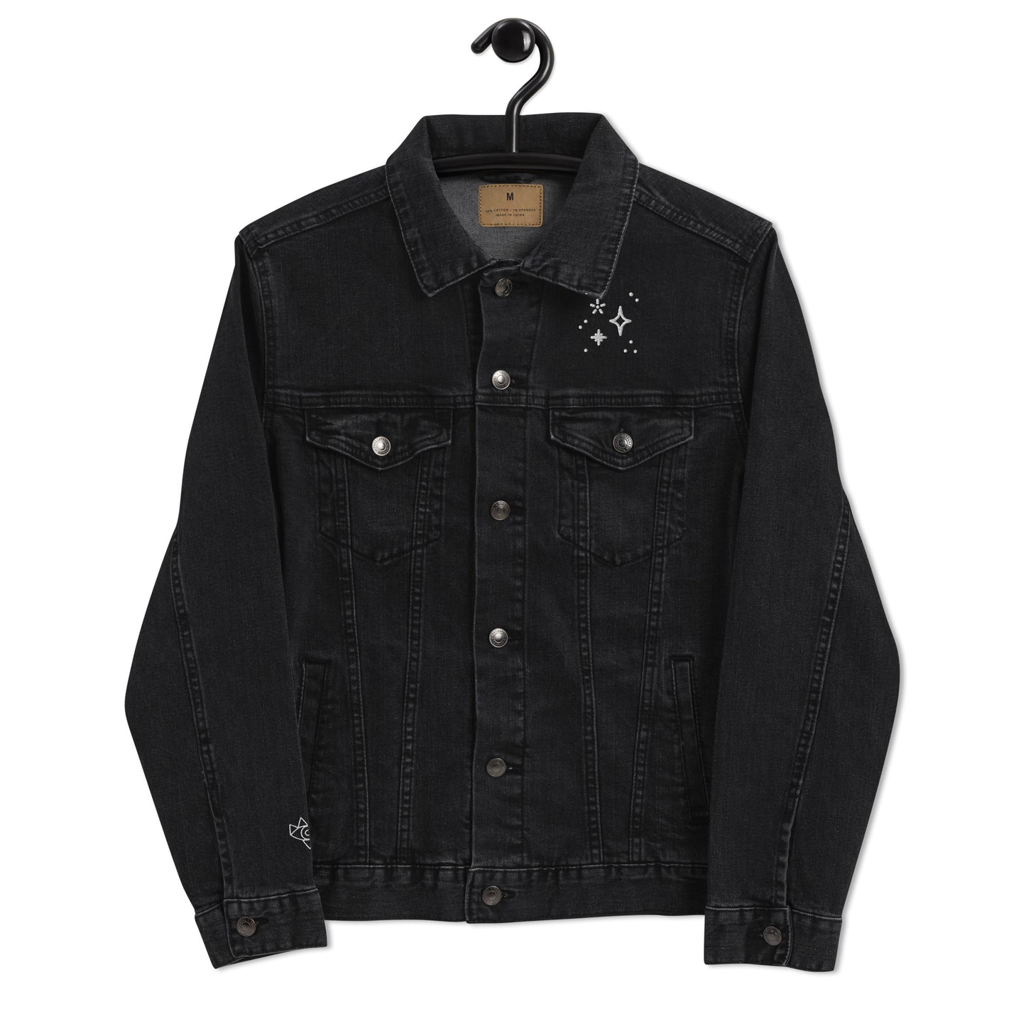 Black Denim Jacket - Believe