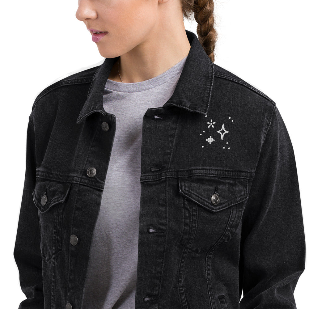 Black Denim Jacket - Believe